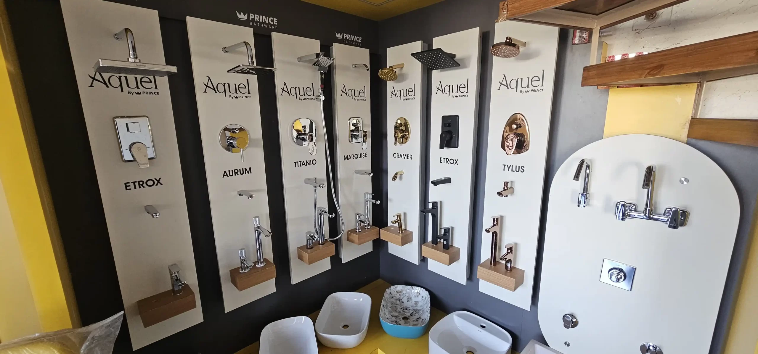 luxury bathroom taps